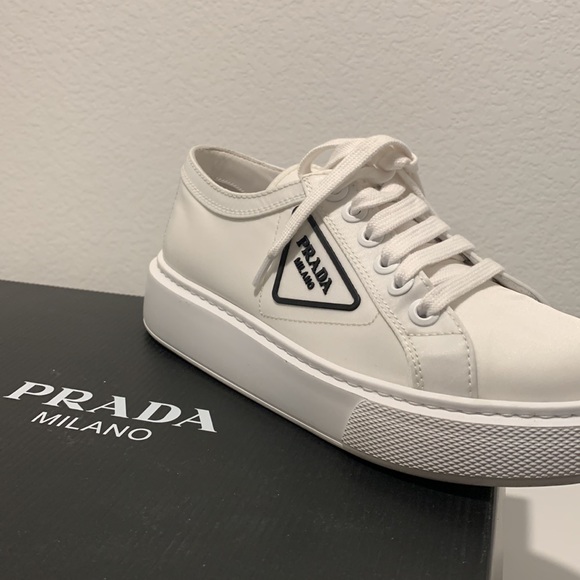 Prada Nylon Garbardine Sneakers - Picture 9 of 13